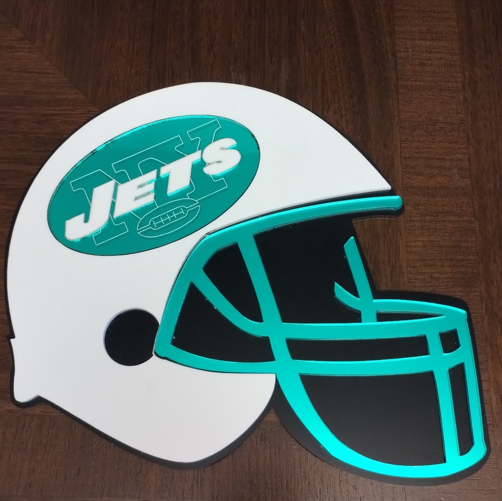 NY Jets - Football Helmet Wall Decor
